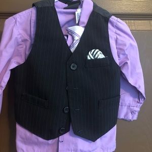 Boys 4 piece suit